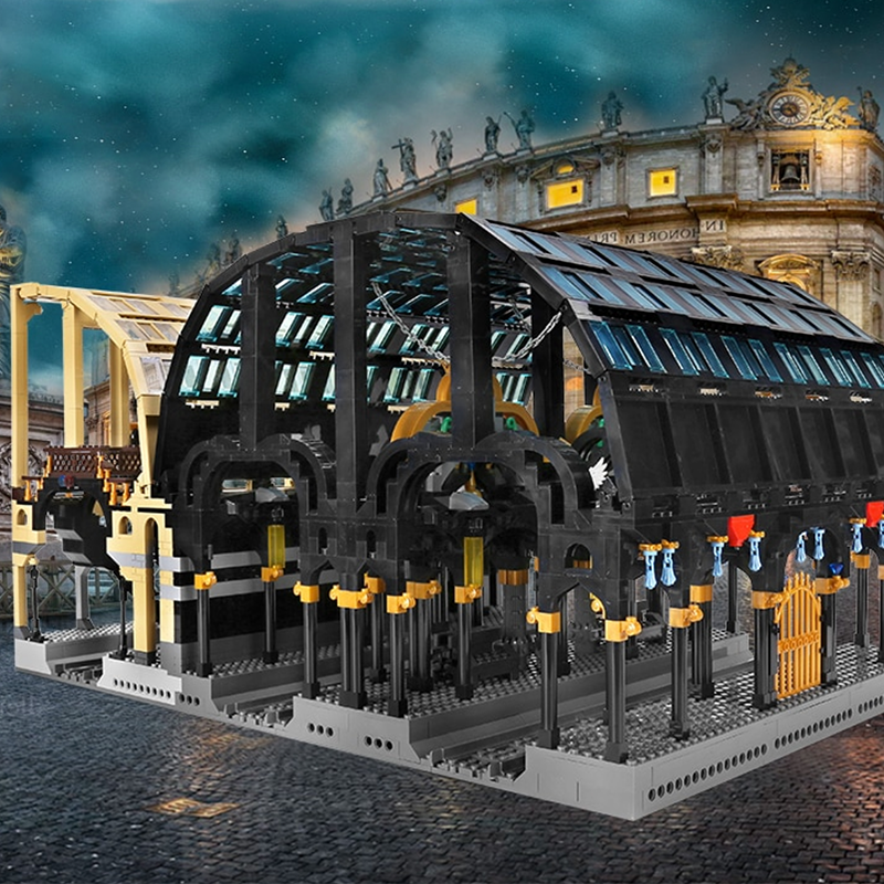 Dual Train Station 3317pcs