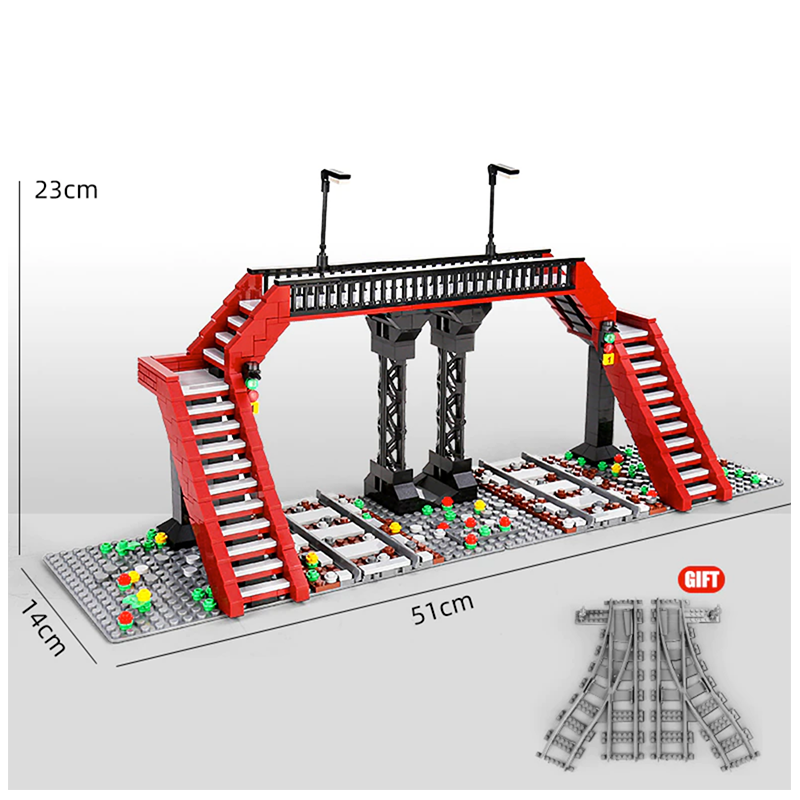 Railway Crossing 654pcs