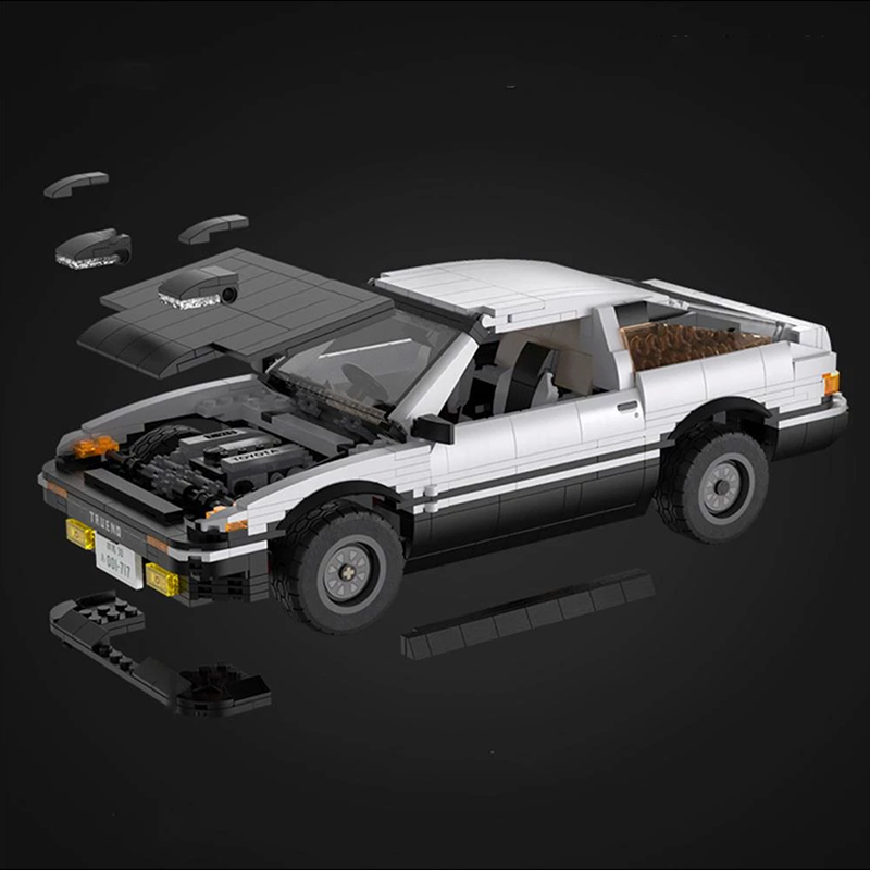 Remote Controlled Initial D AE86 1233pcs