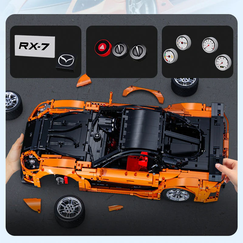 Mazda RX-7 Fortune 3304pcs