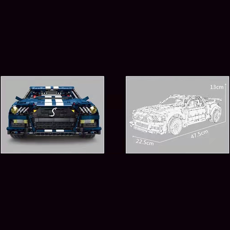 Remote Controlled 2022 Muscle Car 2813pcs